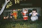An inflatable Xmas in Alameda